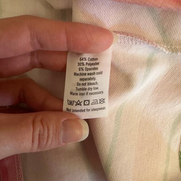 Janie & Jack Baby Dress 12–18 M Pink Stripe Bow Fit & Flare Classic Preppy Style - Picture 6 of 8